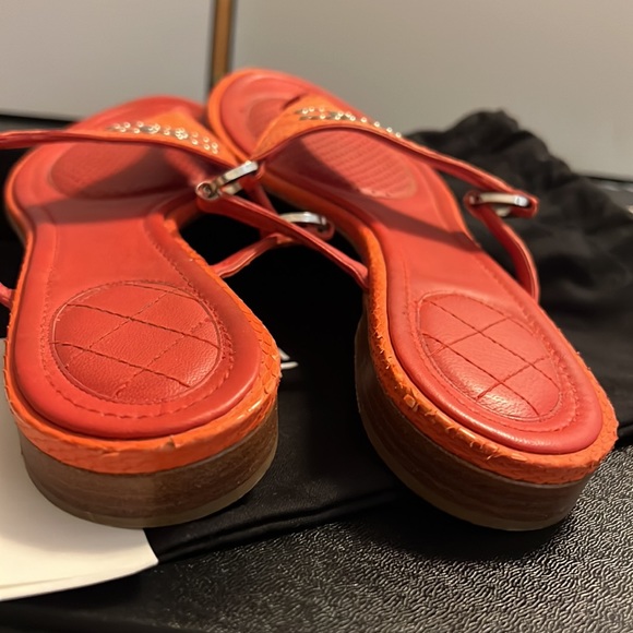 Authentic Chanel logo mules - Picture 8 of 16